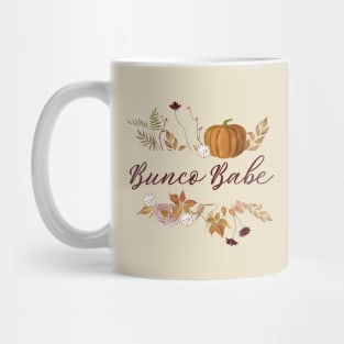 Bunco Babe Fall Bunco Dice Mug